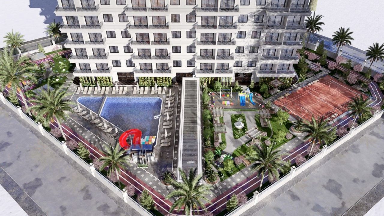 Квартира в Газипаше, Турция, 47 м² - фото 7