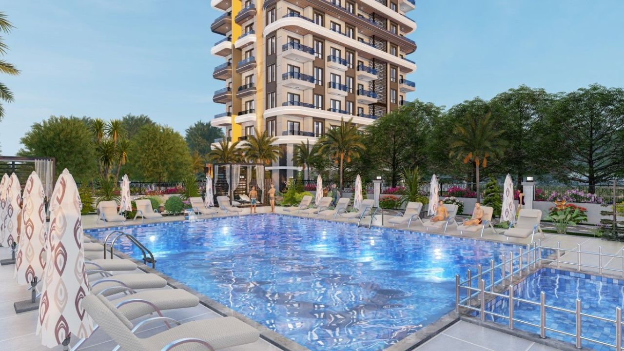 Квартира в Алании, Турция, 74 м² - фото 13