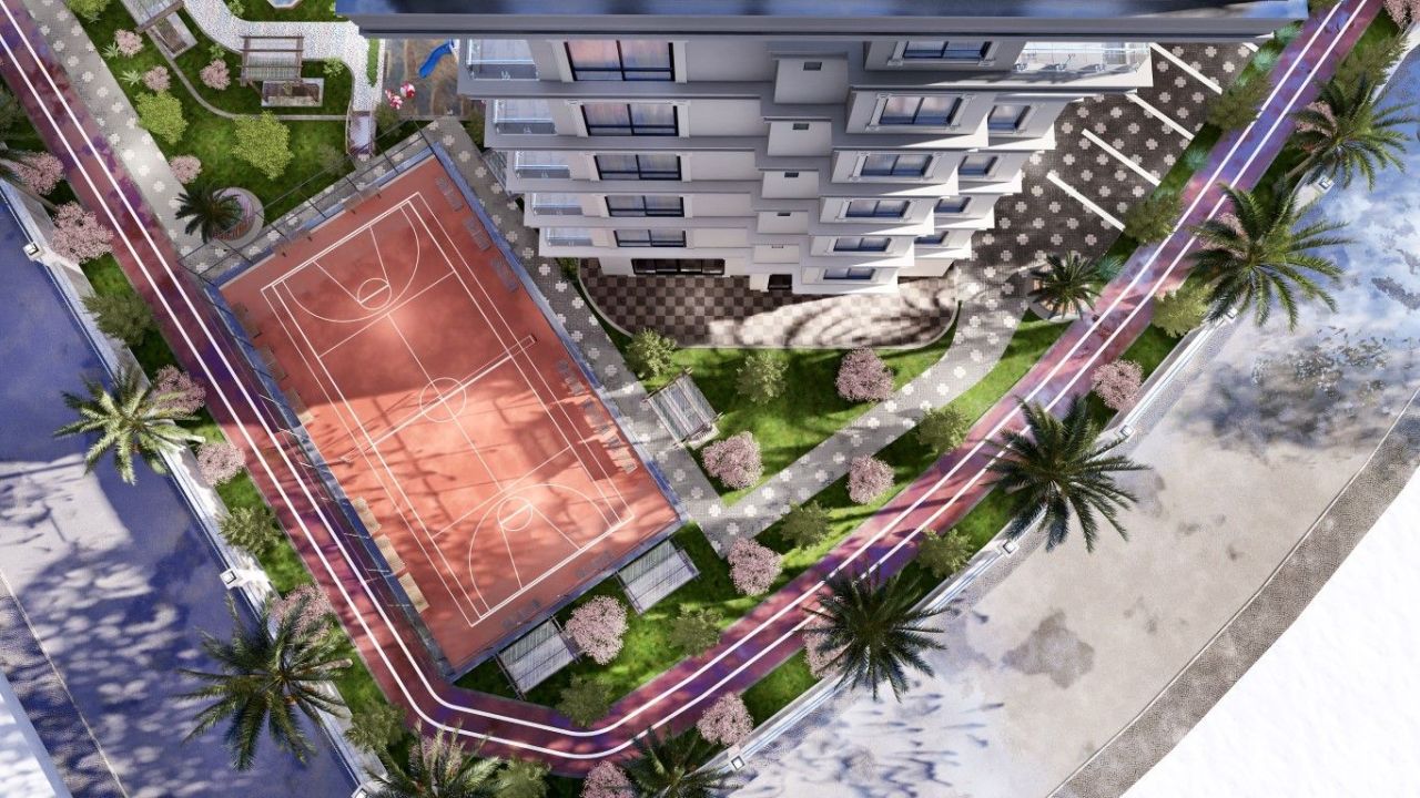 Квартира в Газипаше, Турция, 47 м² - фото 14