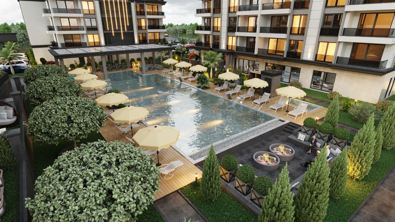 Квартира в Алании, Турция, 56 м² - фото 15