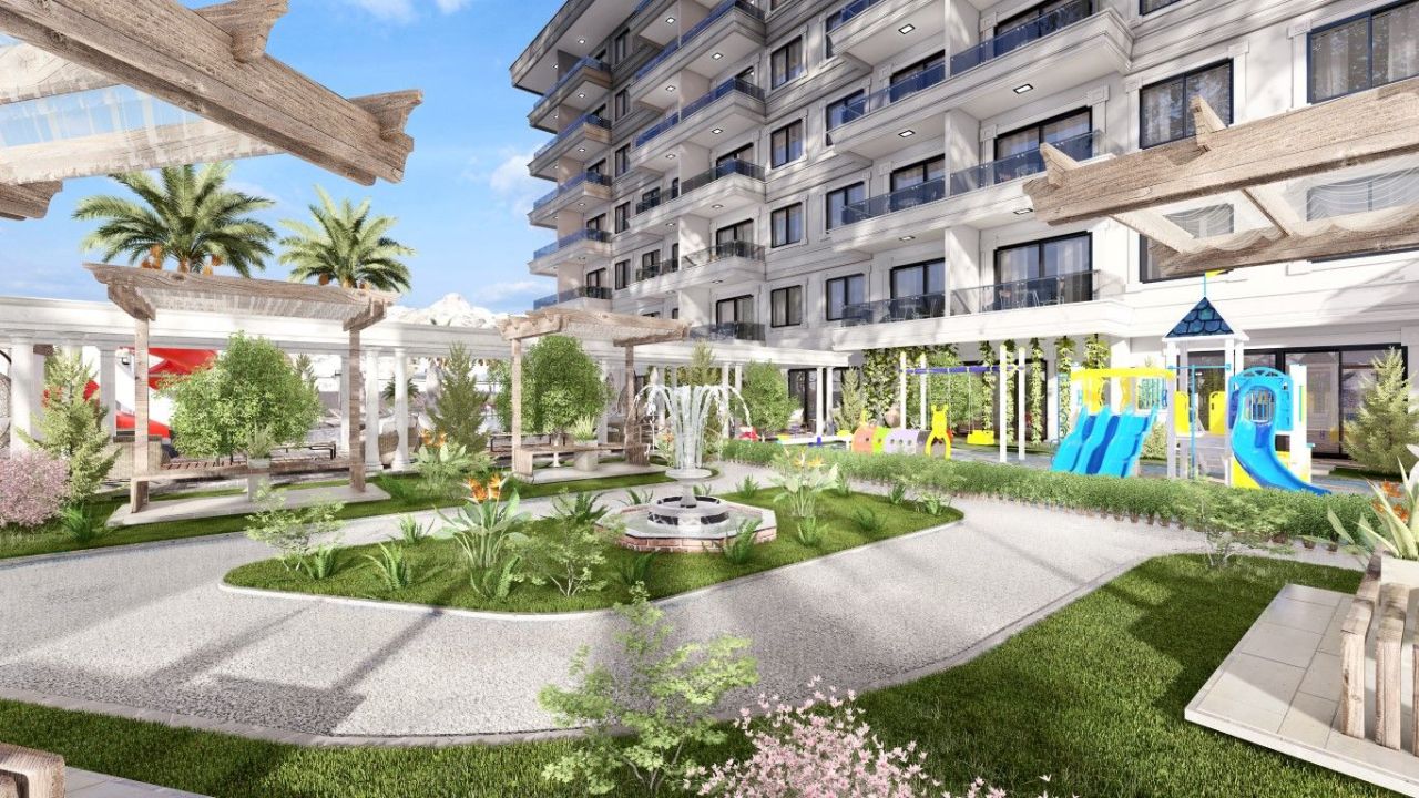 Квартира в Газипаше, Турция, 47 м² - фото 15