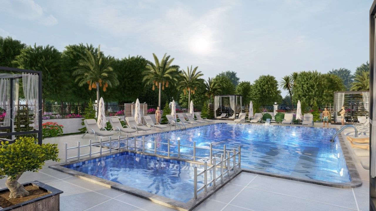 Квартира в Алании, Турция, 74 м² - фото 16