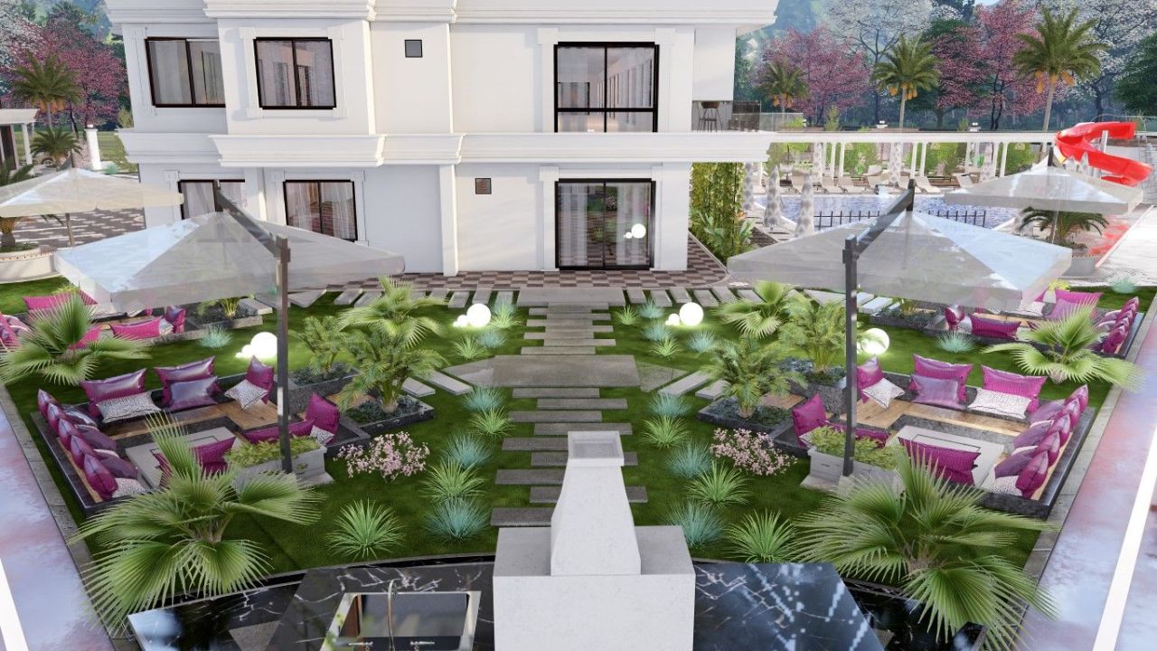 Квартира в Газипаше, Турция, 47 м² - фото 17