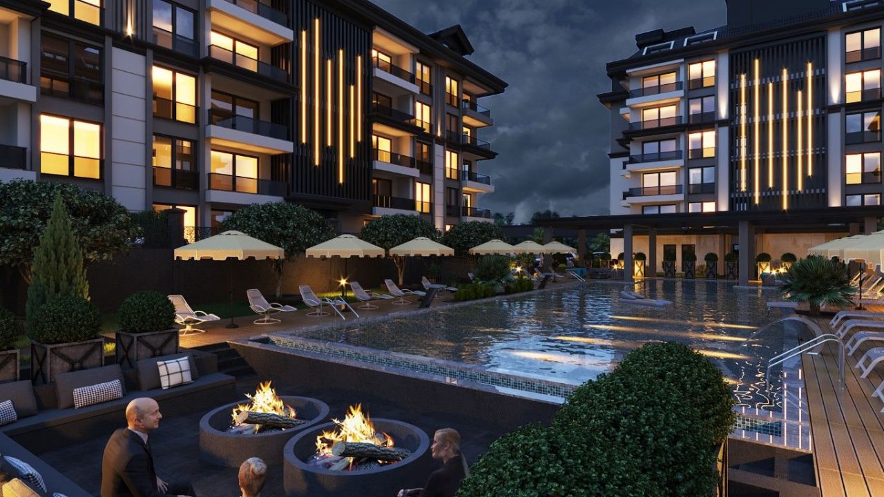 Квартира в Алании, Турция, 56 м² - фото 19