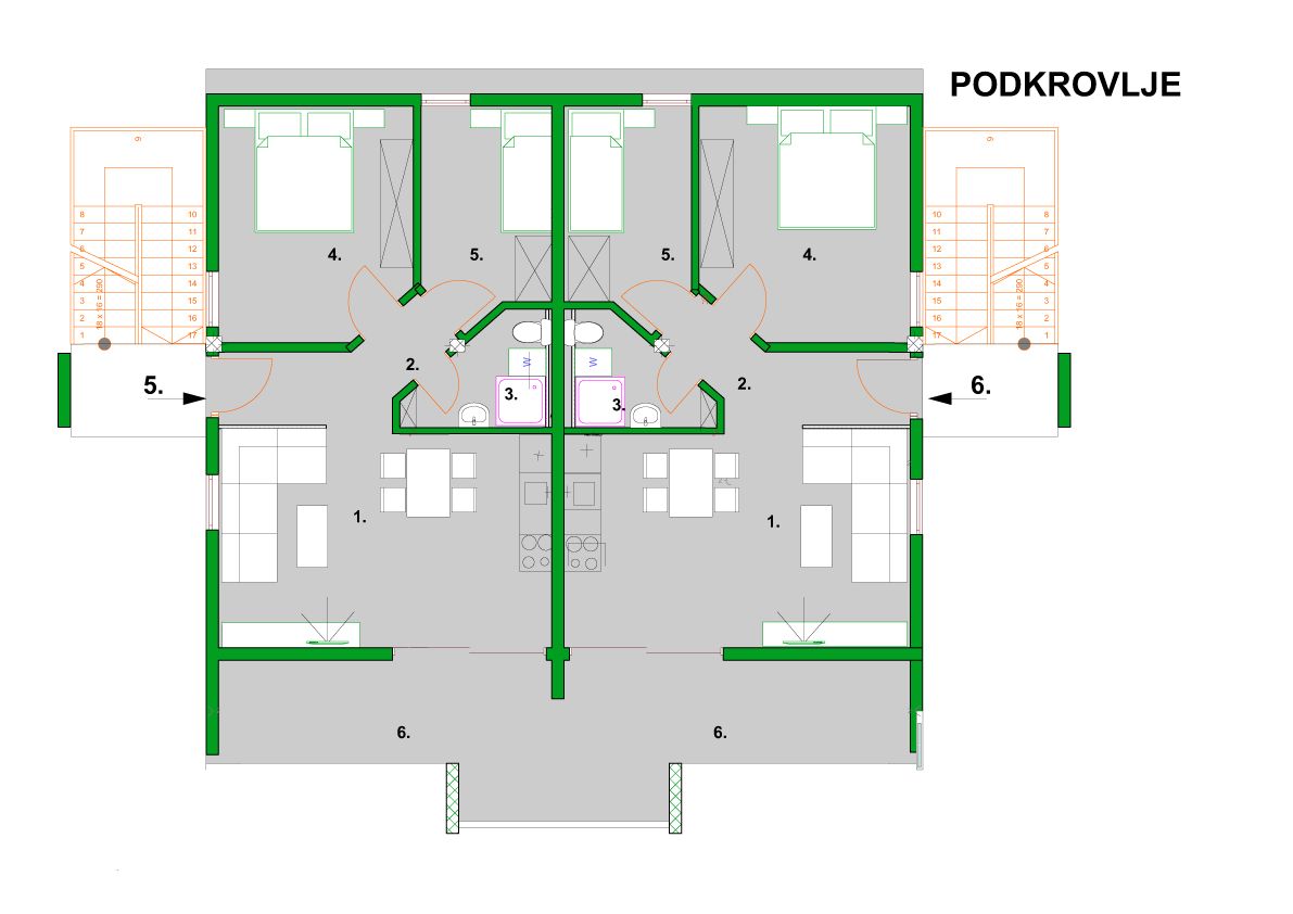 Квартира в Тивате, Черногория, 65 м² - фото 5