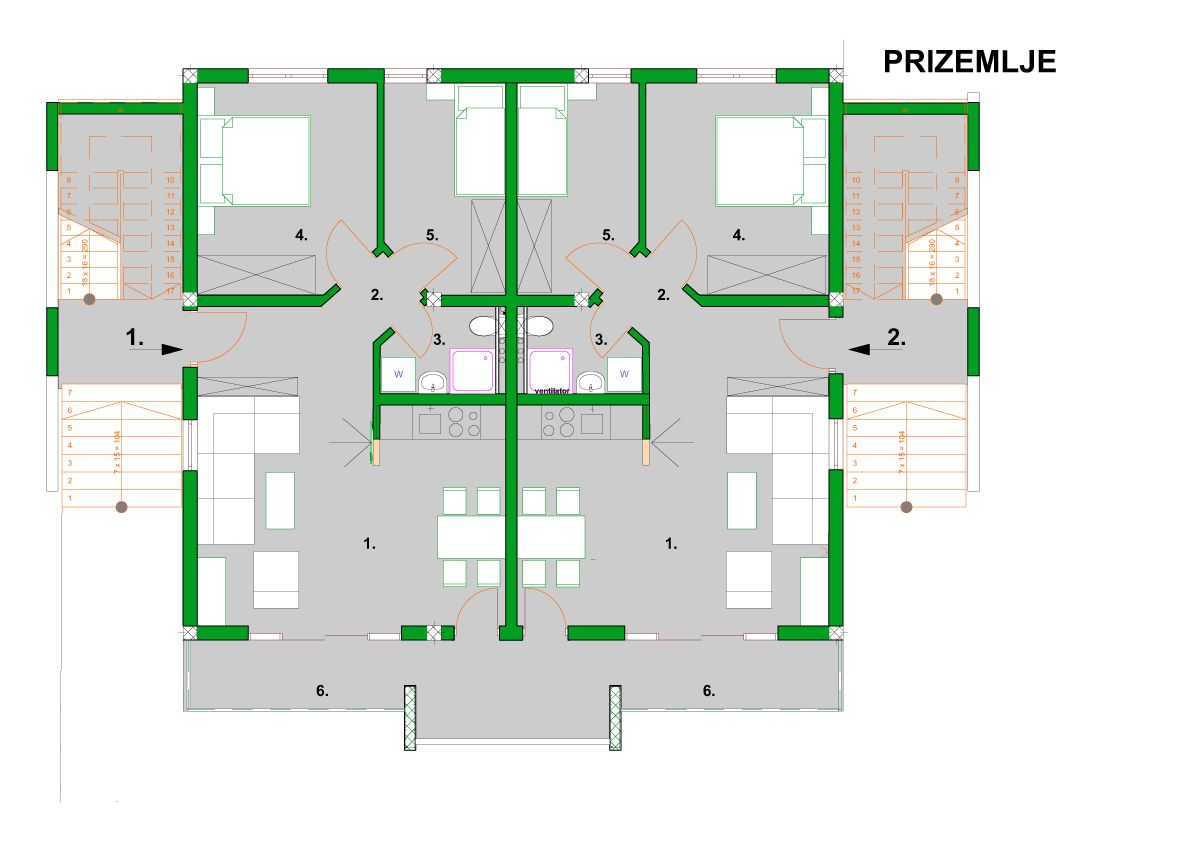 Квартира в Тивате, Черногория, 65 м² - фото 6