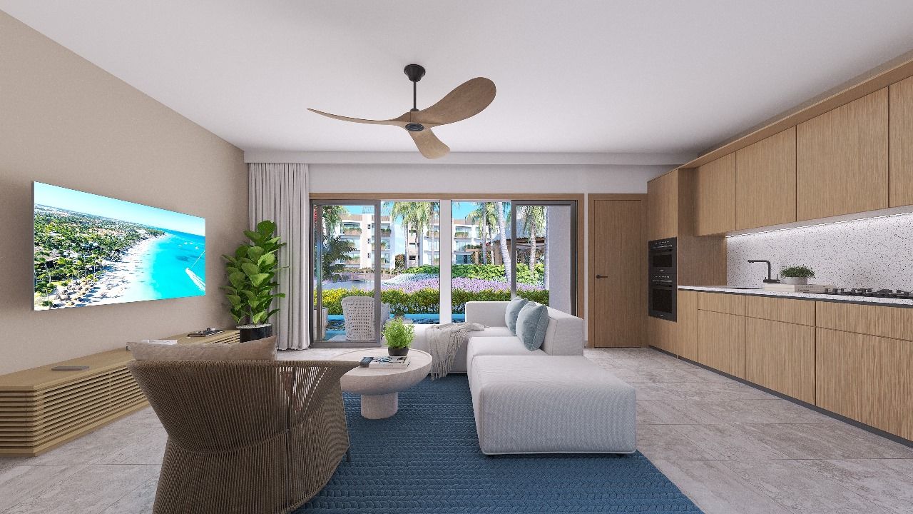 Апартаменты в Пунта-Кана, Доминиканская Республика, 48 м² - фото 16