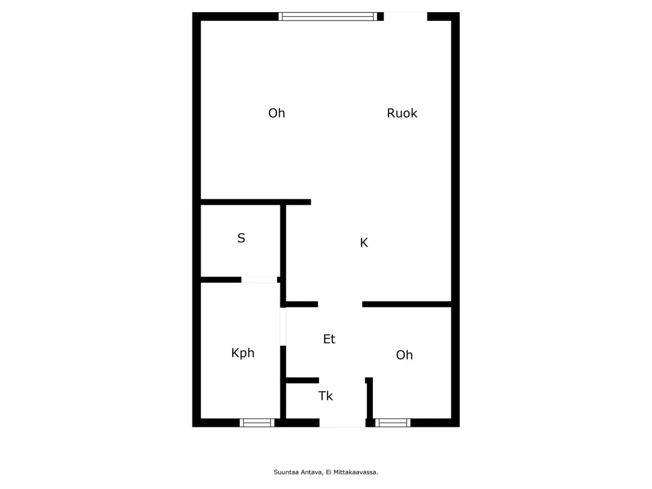 Таунхаус в Туусниеми, Финляндия, 36 м² - фото 4