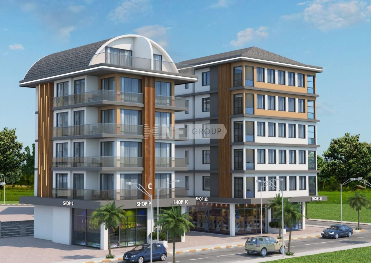 Квартира в Алании, Турция, 50 м² - фото 2