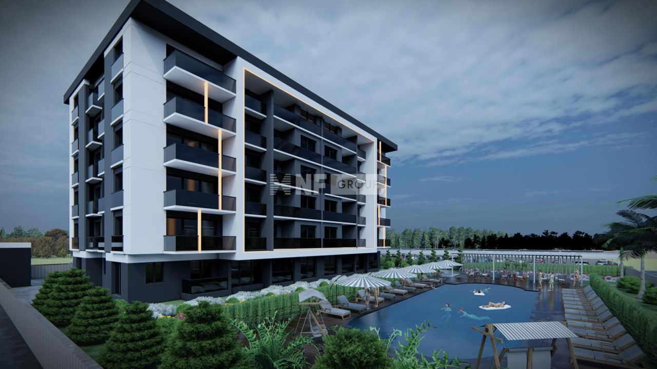 Квартира в Анталии, Турция, 60 м² - фото 2