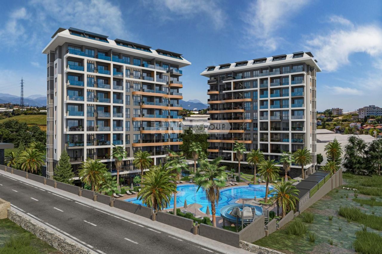 Квартира в Алании, Турция, 58 м² - фото 2