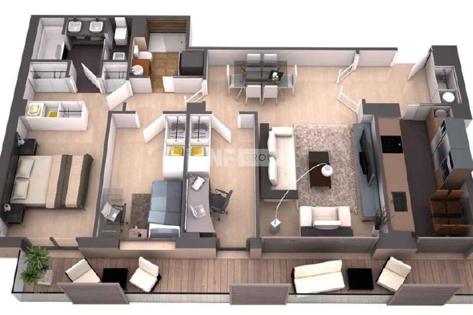 Квартира в Барселоне, Испания, 105 м² - фото 3