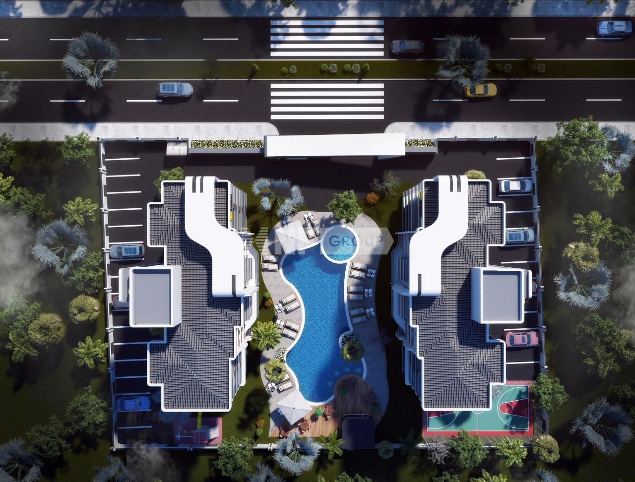 Квартира в Анталии, Турция, 60 м² - фото 3