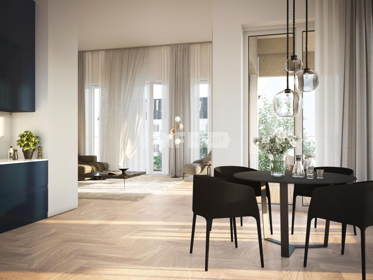 Апартаменты в Берлине, Германия, 58 м² - фото 4