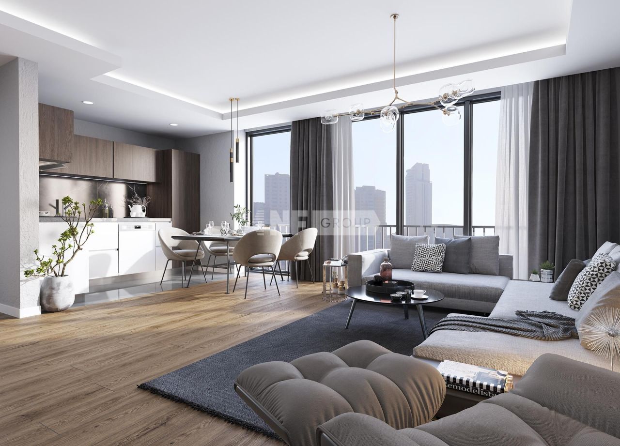 Квартира в Стамбуле, Турция, 70 м² - фото 4