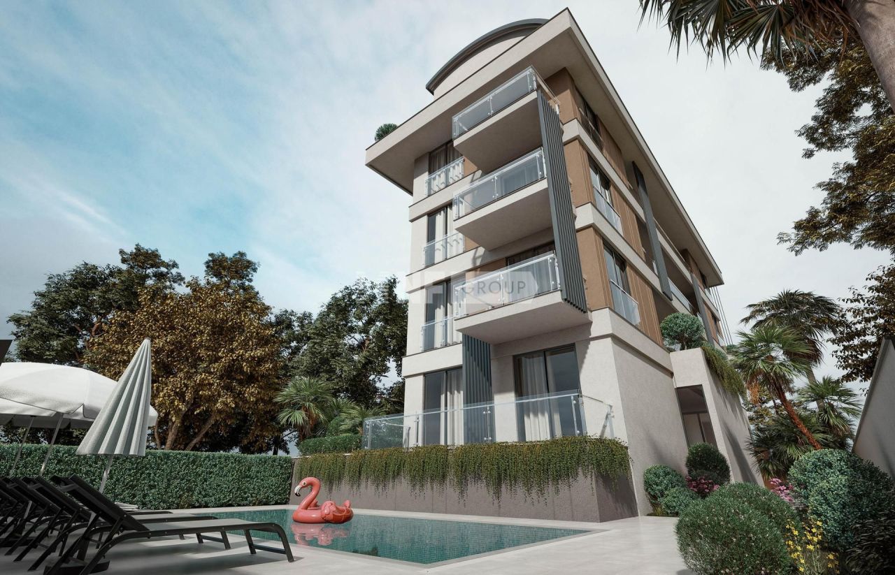 Апартаменты в Алании, Турция, 51 м² - фото 4