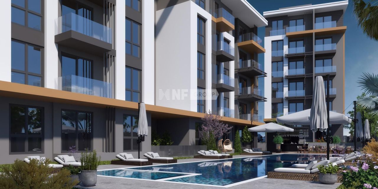 Квартира в Анталии, Турция, 60 м² - фото 4