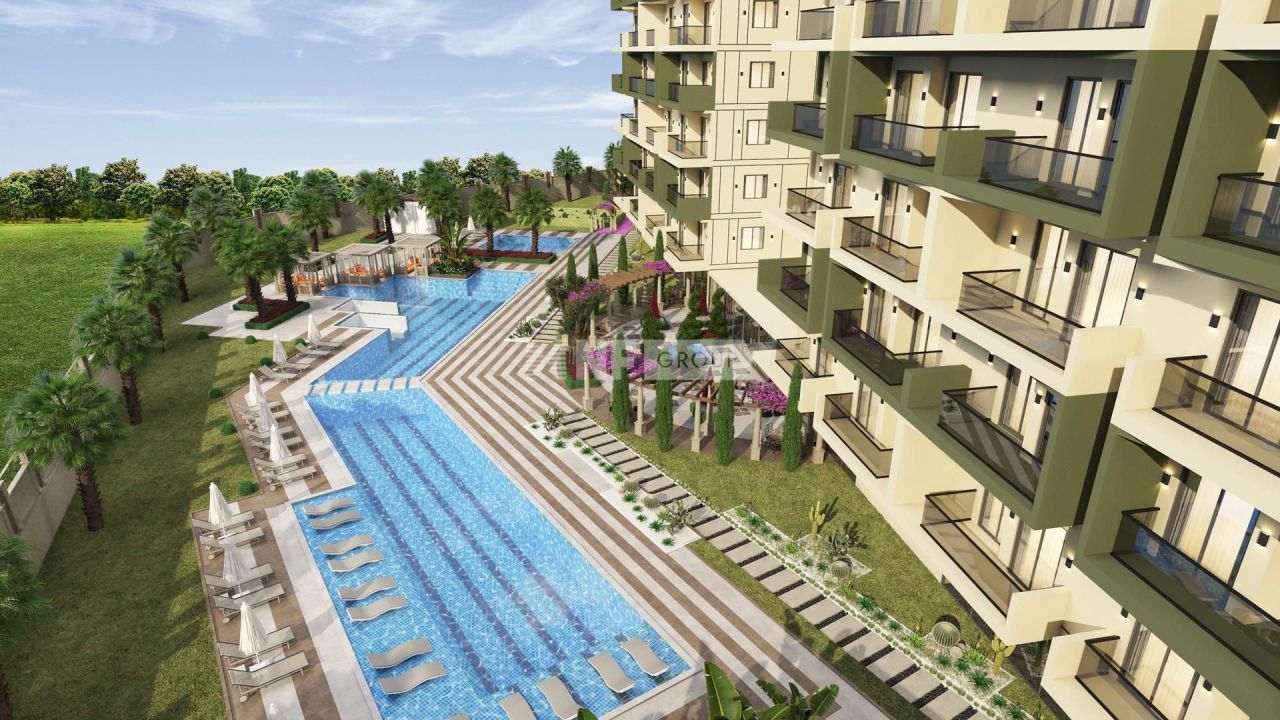 Квартира в Алании, Турция, 52 м² - фото 5