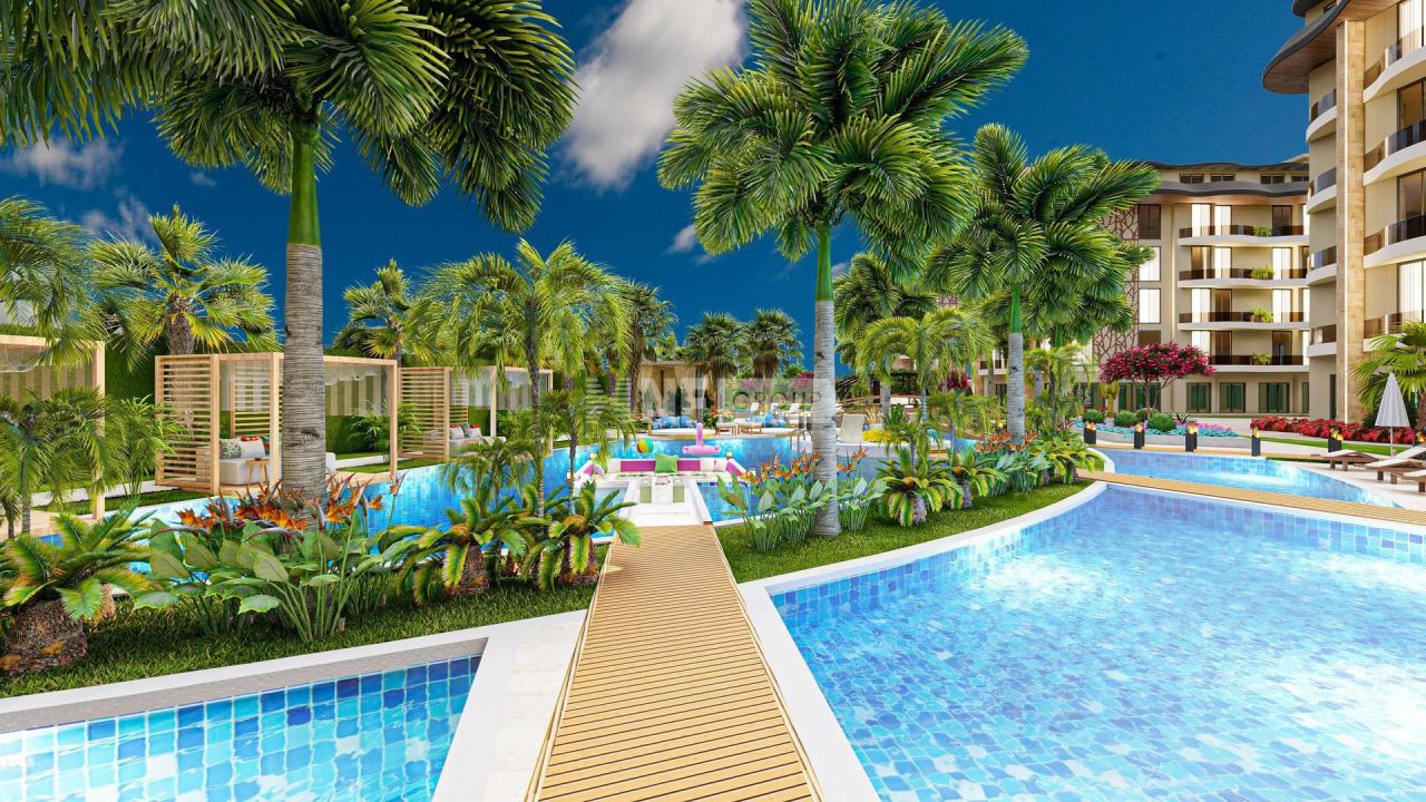 Квартира в Алании, Турция, 51 м² - фото 5