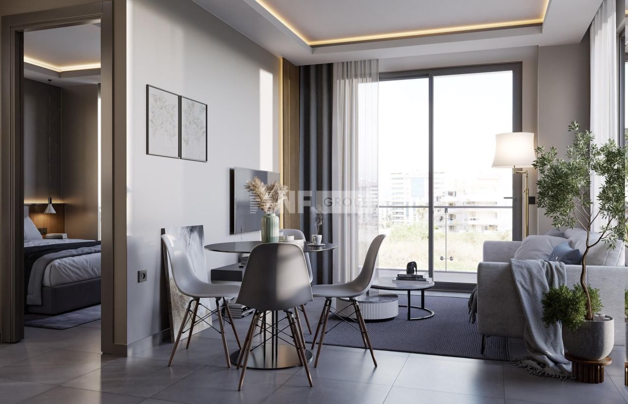 Апартаменты в Алании, Турция, 51 м² - фото 6