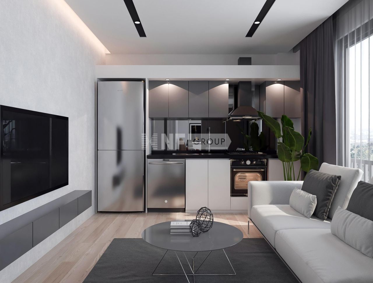 Квартира в Анталии, Турция, 70 м² - фото 6