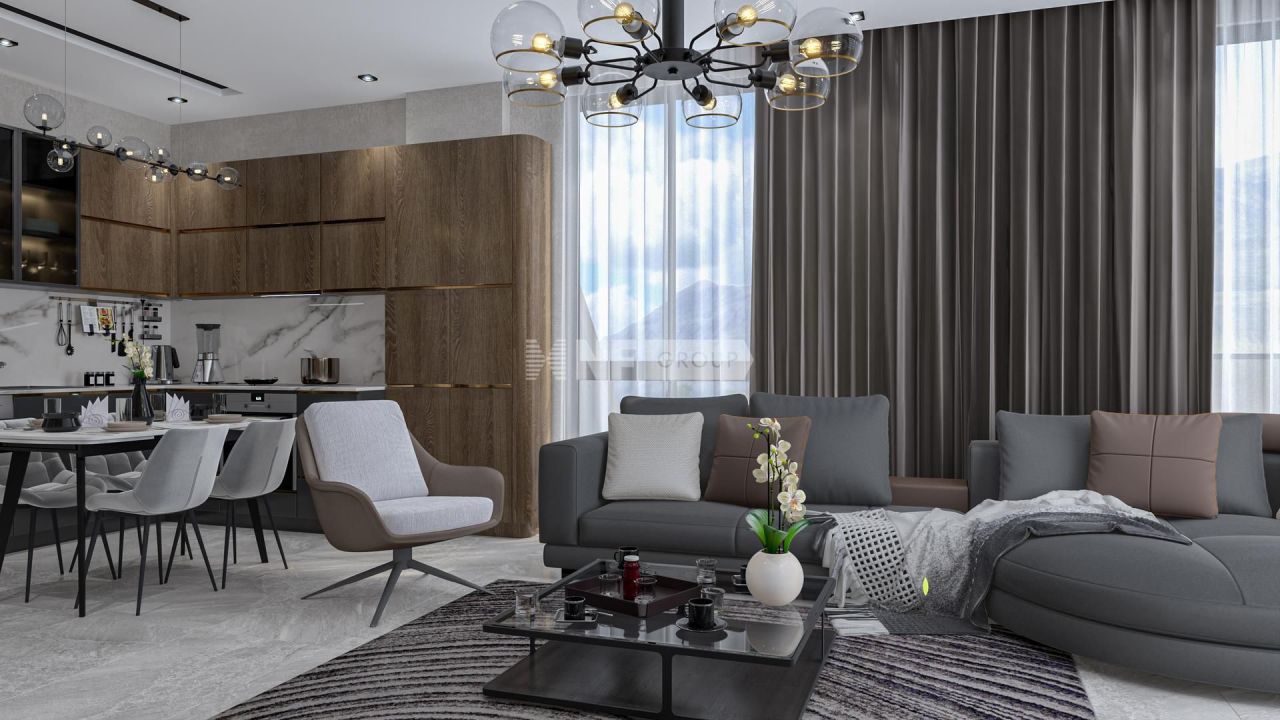 Квартира в Алании, Турция, 58 м² - фото 6