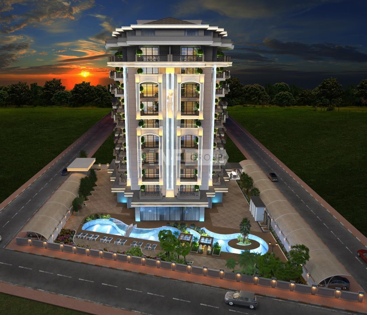 Квартира в Алании, Турция, 53 м² - фото 8