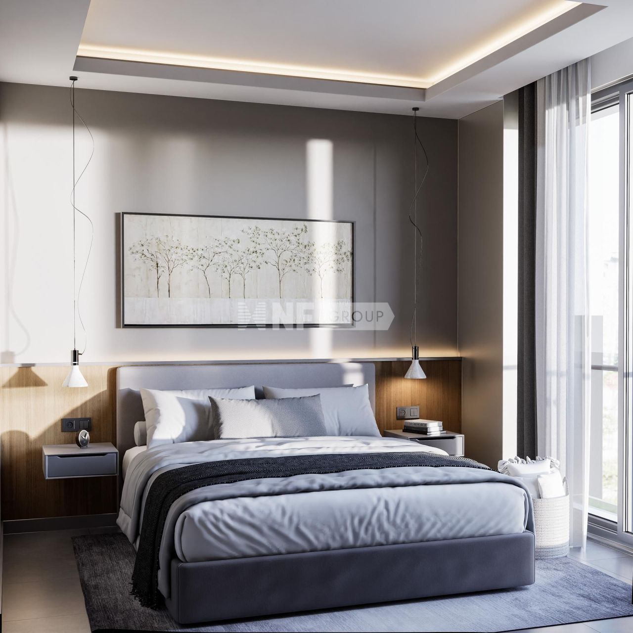 Апартаменты в Алании, Турция, 51 м² - фото 8