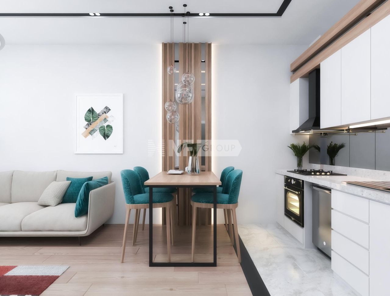 Квартира в Анталии, Турция, 72 м² - фото 8