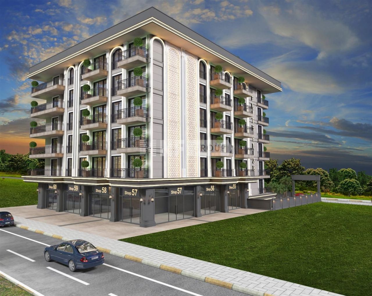 Квартира в Алании, Турция, 52 м² - фото 9