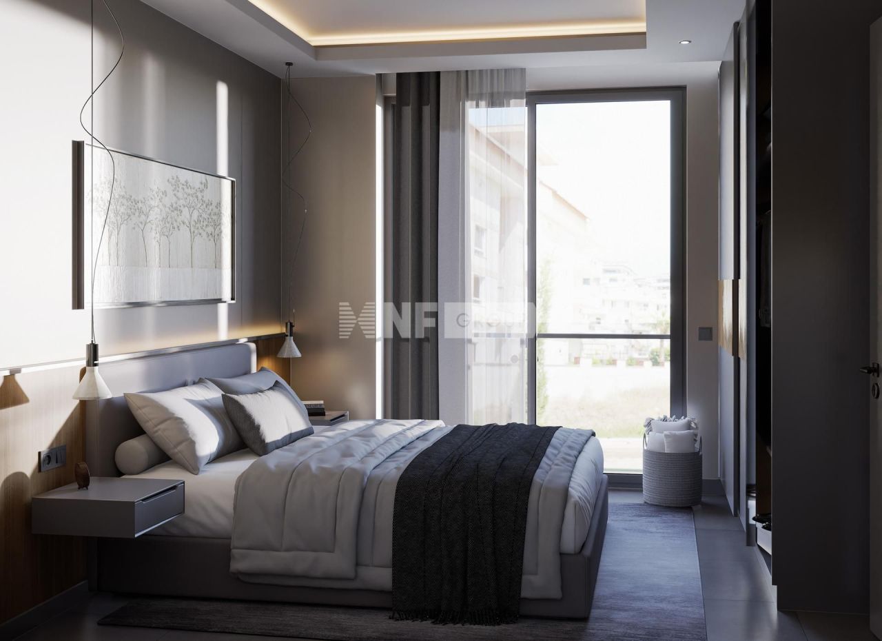 Апартаменты в Алании, Турция, 51 м² - фото 9