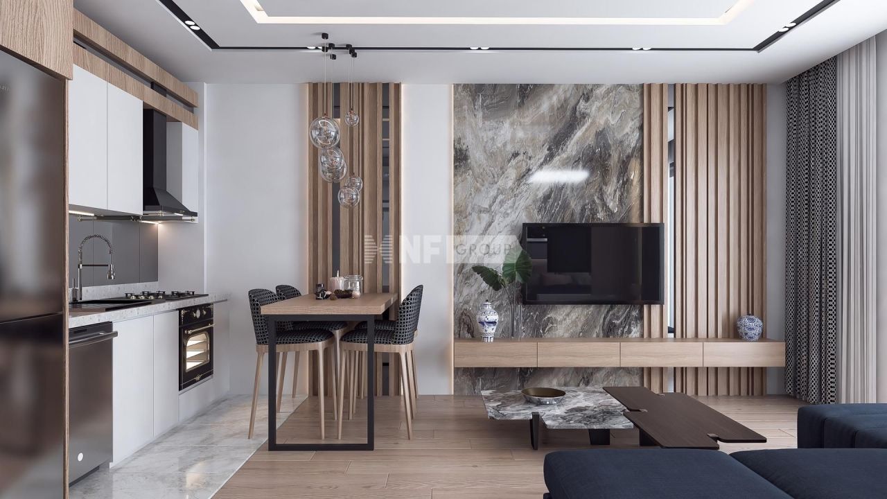 Квартира в Анталии, Турция, 77 м² - фото 9