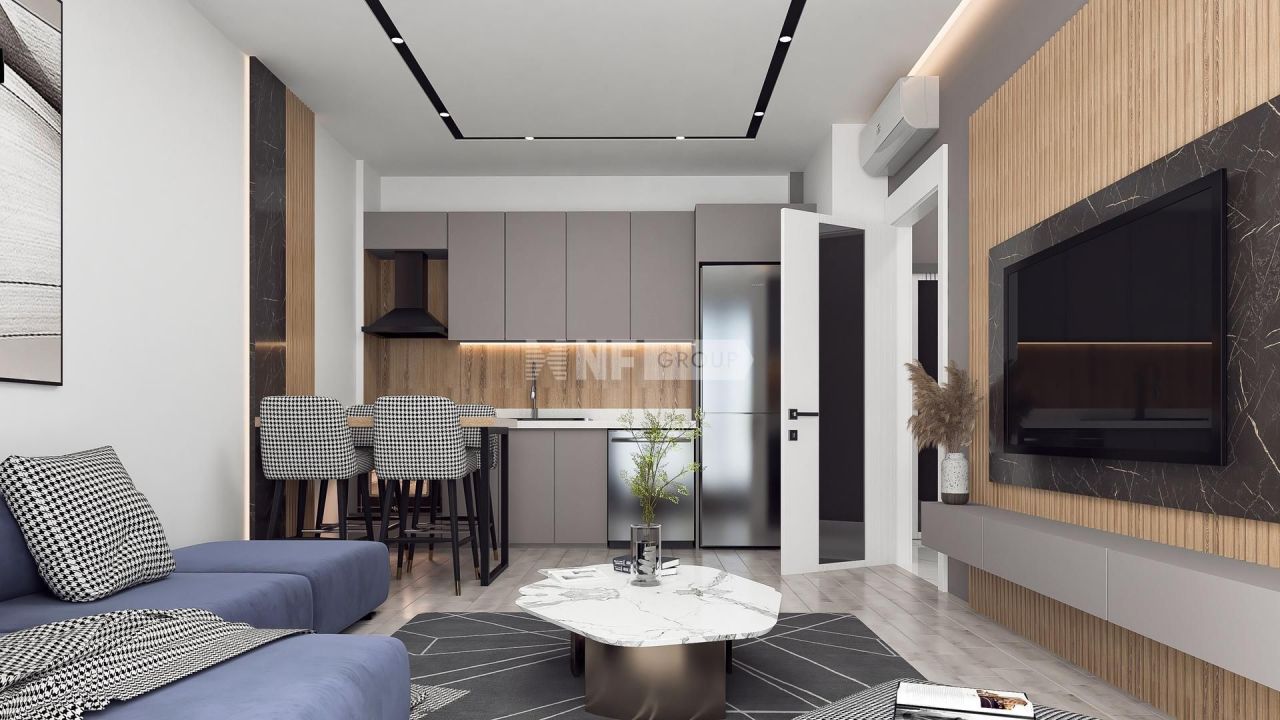 Квартира в Анталии, Турция, 60 м² - фото 9