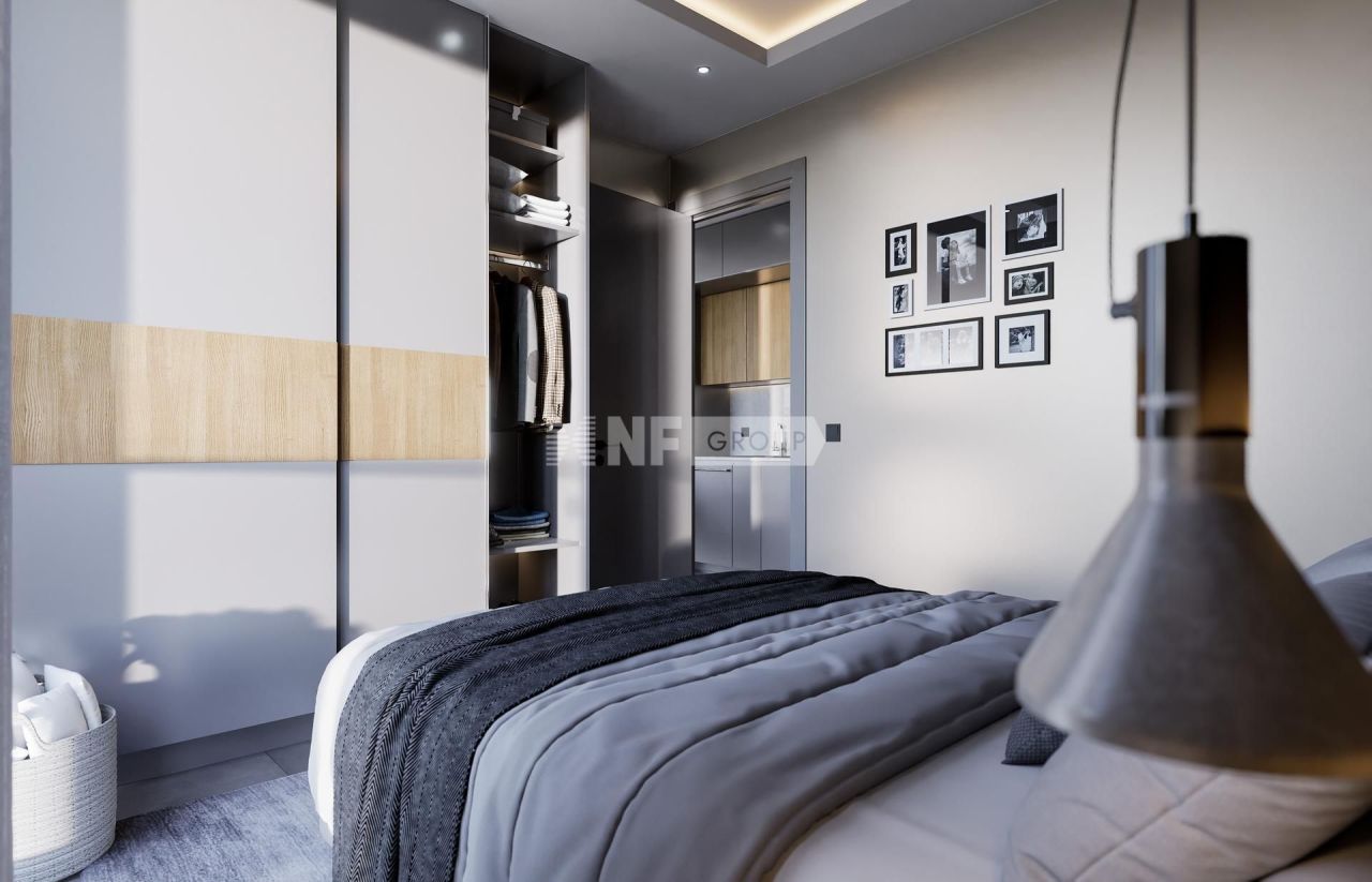 Апартаменты в Алании, Турция, 51 м² - фото 10