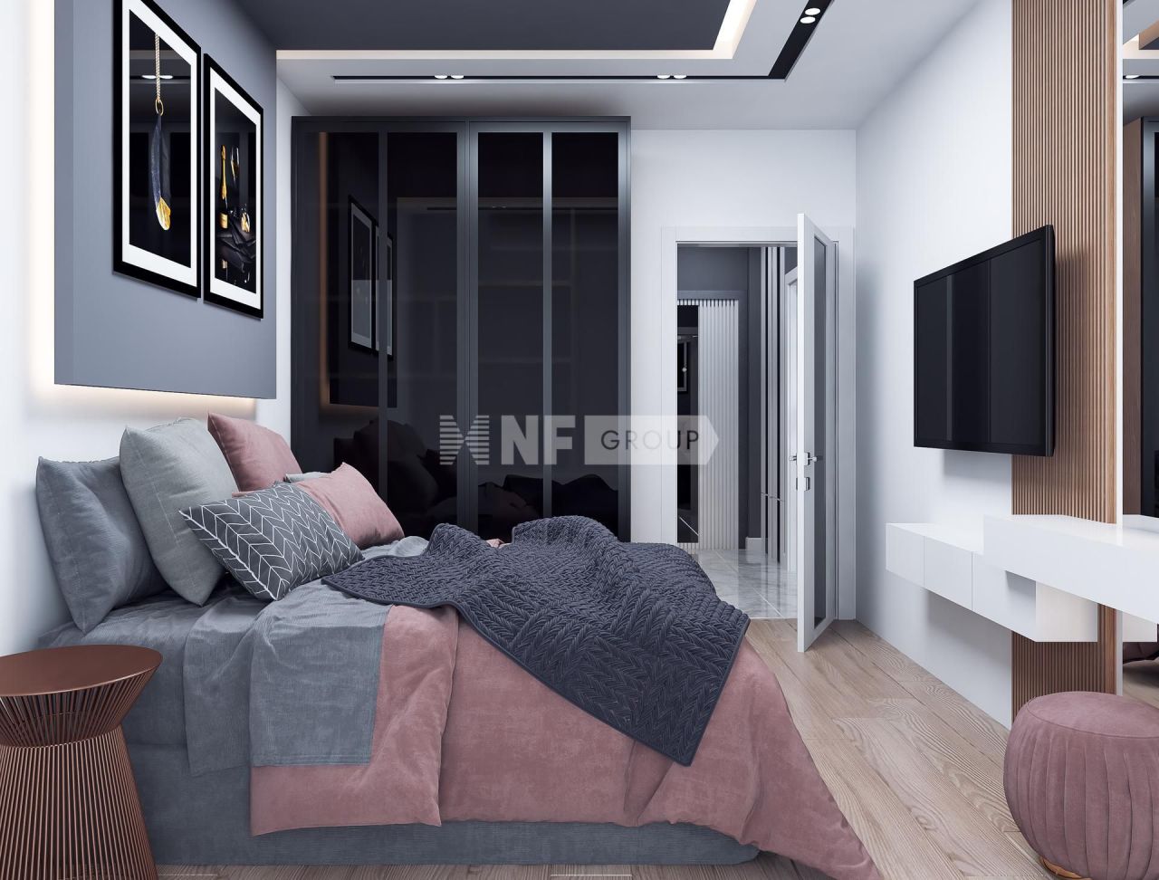 Квартира в Анталии, Турция, 77 м² - фото 10