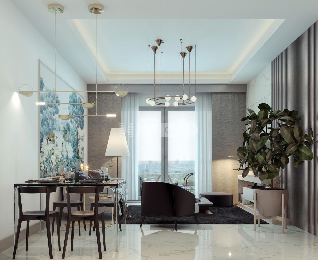 Квартира в Анталии, Турция, 69 м² - фото 11