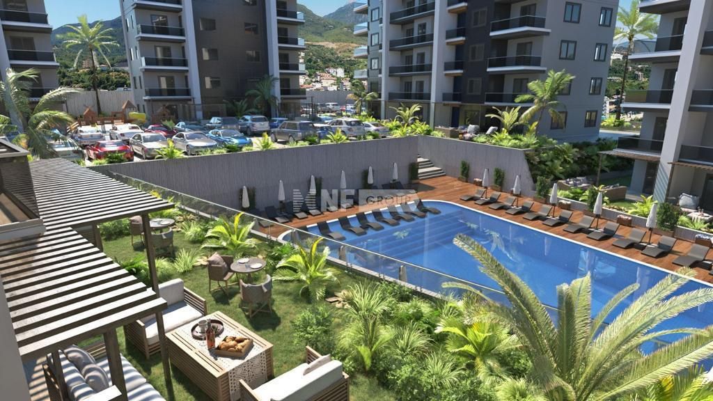 Квартира в Алании, Турция, 48 м² - фото 11