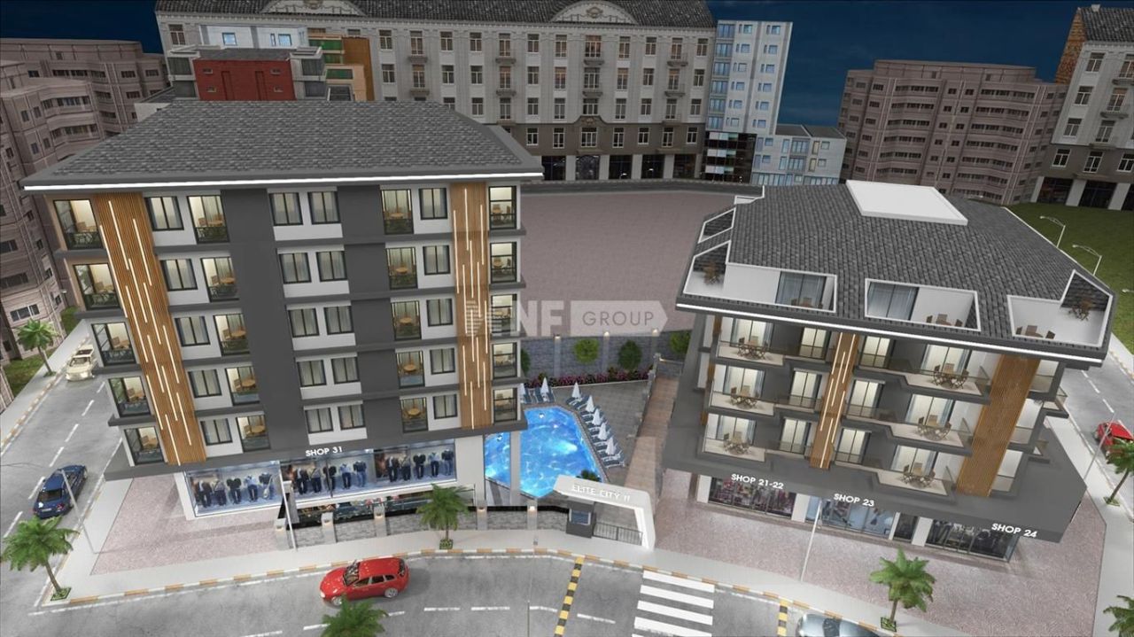 Квартира в Алании, Турция, 50 м² - фото 11