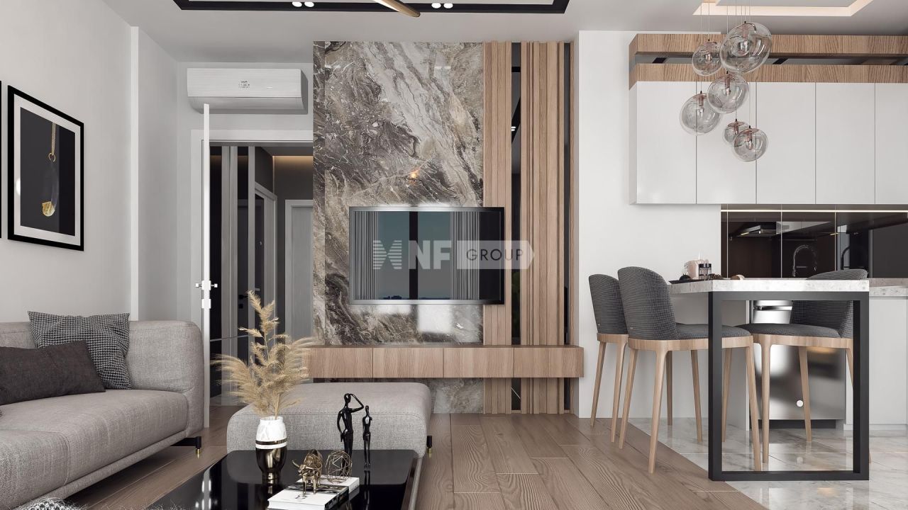 Квартира в Анталии, Турция, 60 м² - фото 11