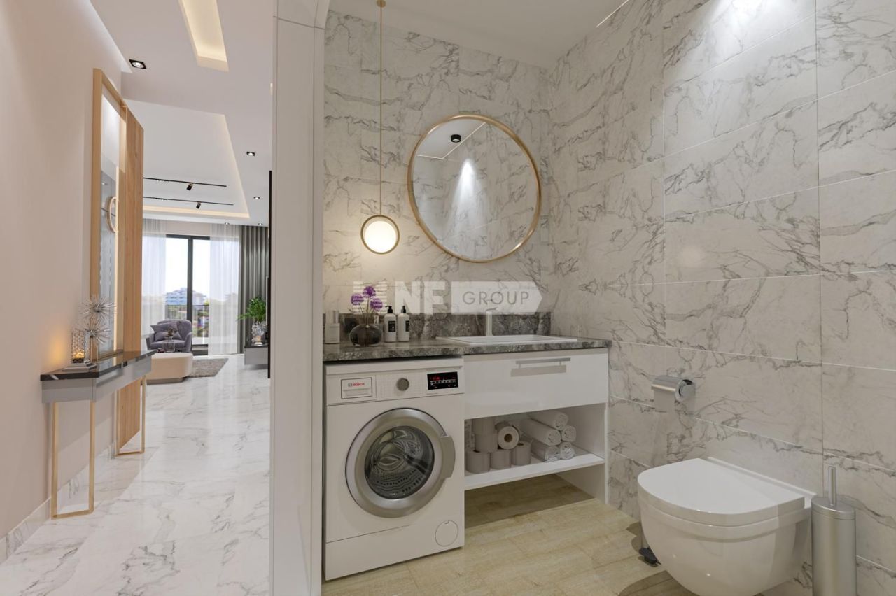 Квартира в Алании, Турция, 58 м² - фото 11