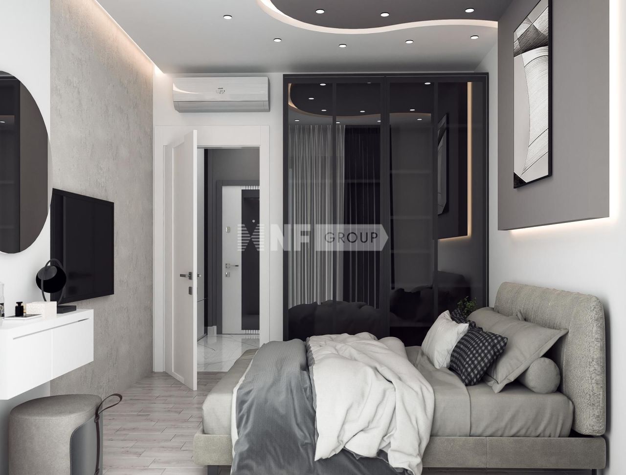 Квартира в Анталии, Турция, 60 м² - фото 12