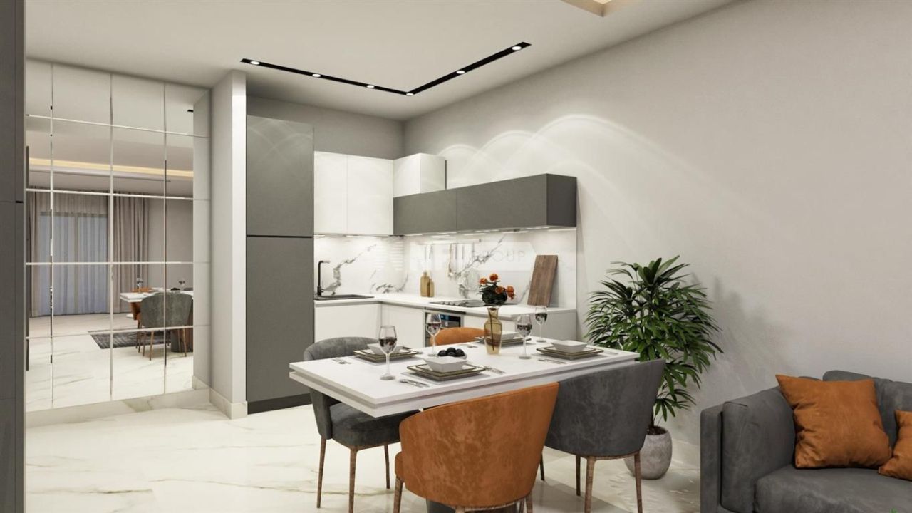 Квартира в Алании, Турция, 53 м² - фото 13