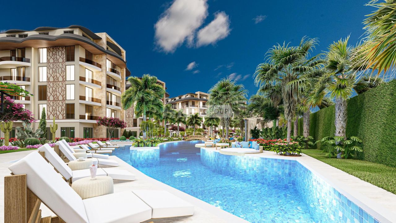 Квартира в Алании, Турция, 51 м² - фото 13