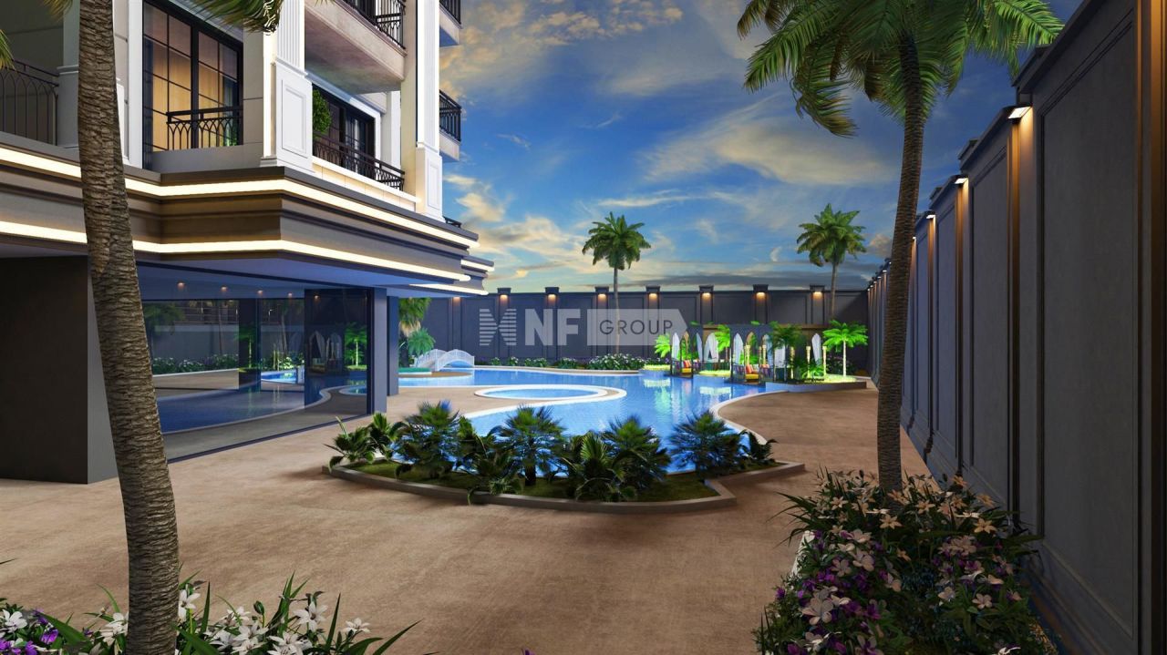 Квартира в Алании, Турция, 52 м² - фото 14