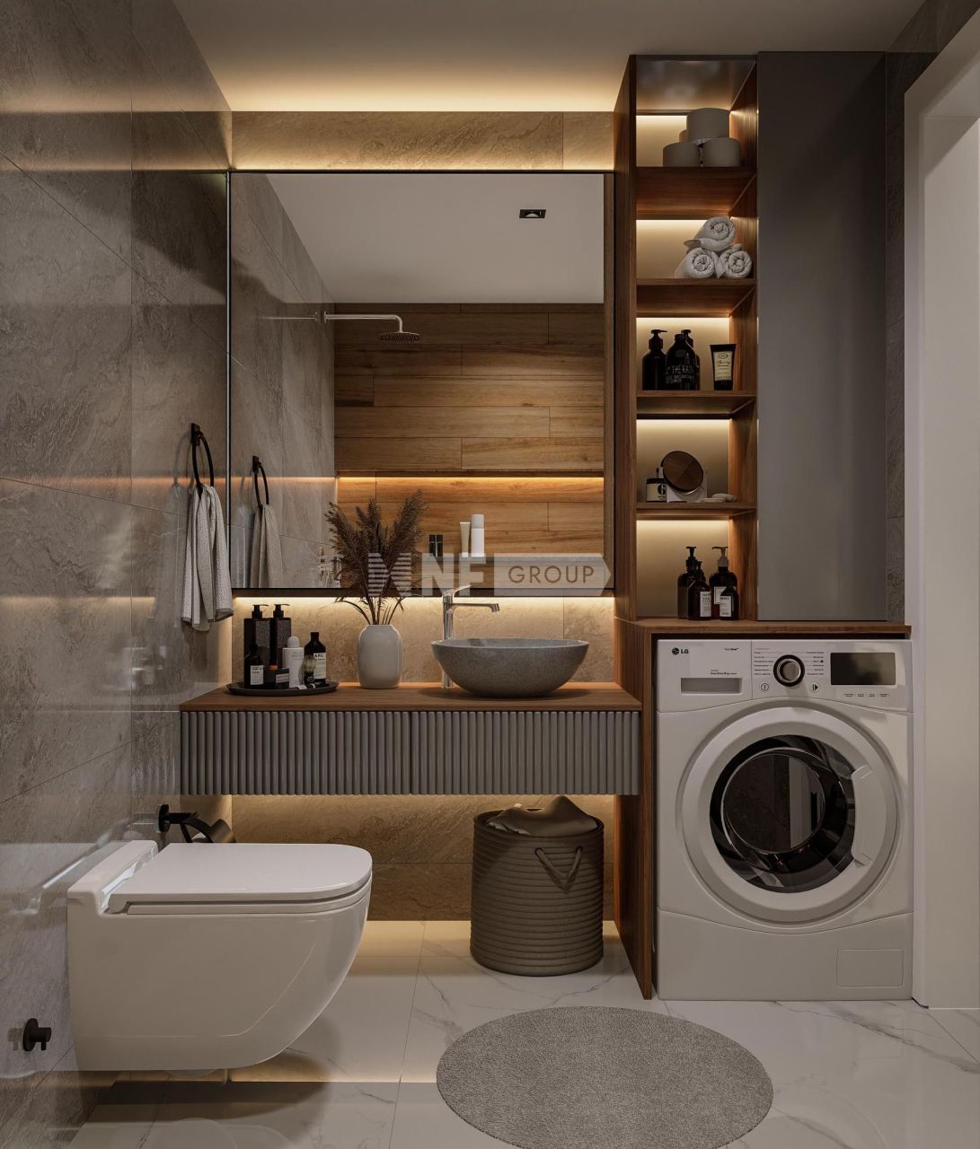 Апартаменты в Алании, Турция, 67 м² - фото 14