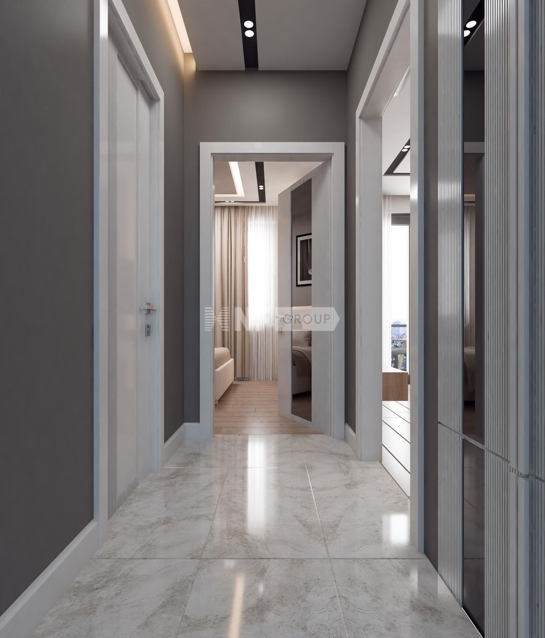 Квартира в Анталии, Турция, 60 м² - фото 14