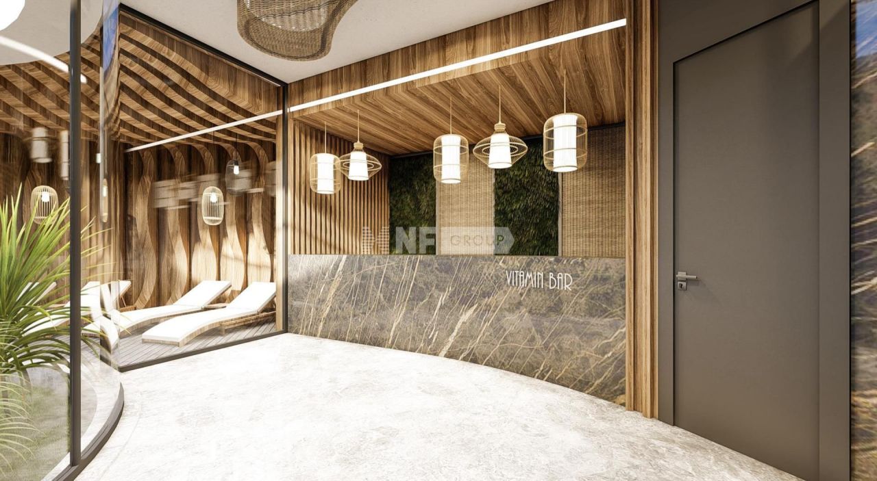 Квартира в Анталии, Турция, 54 м² - фото 14