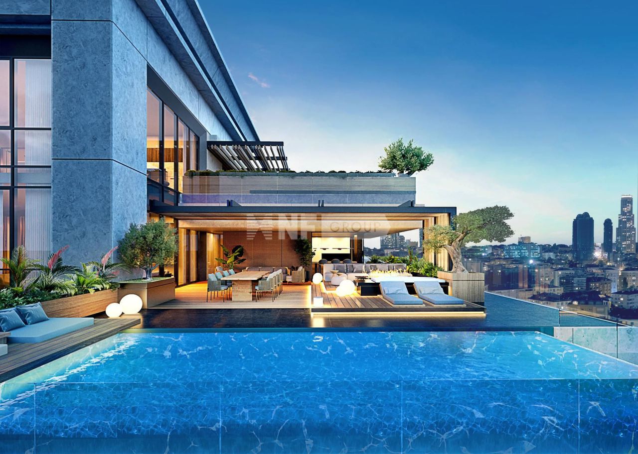 Апартаменты в Стамбуле, Турция, 154 м² - фото 16