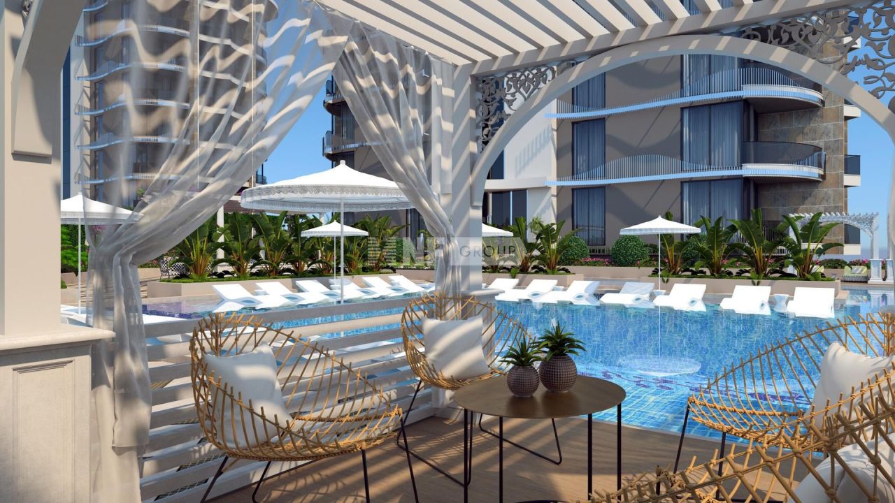 Квартира в Алании, Турция, 54 м² - фото 17