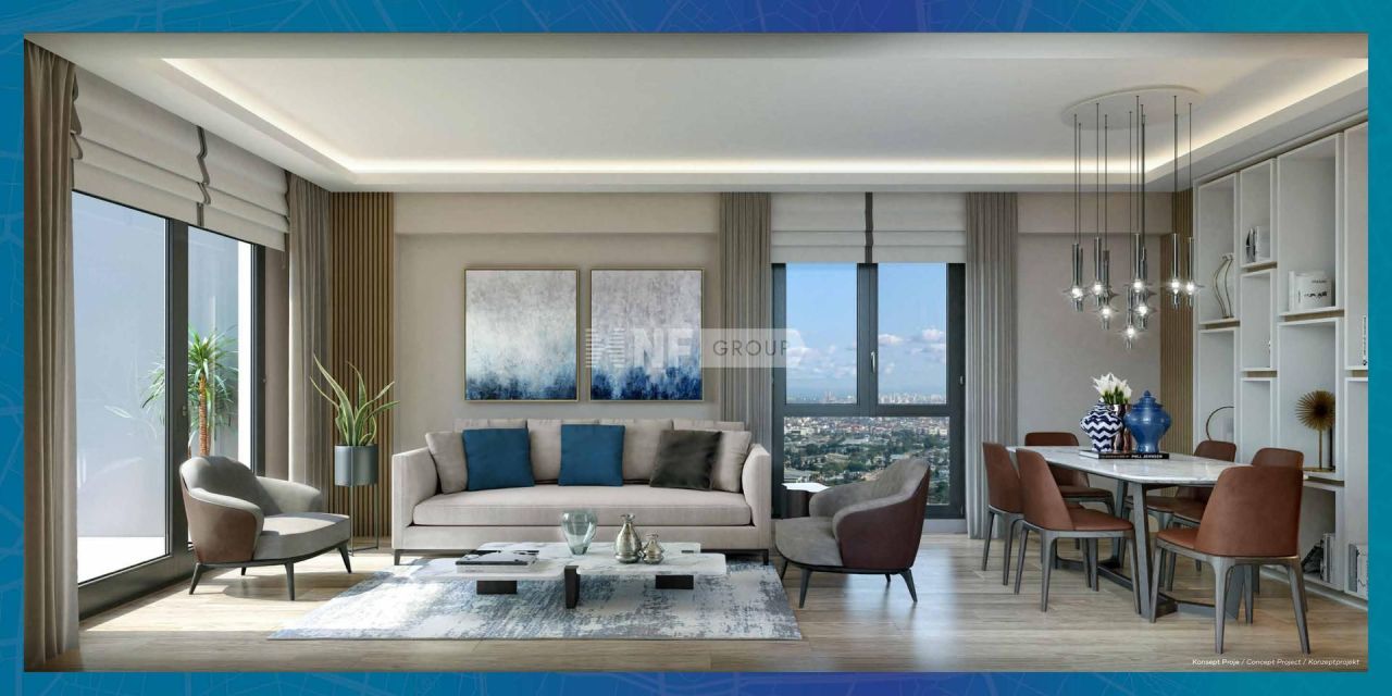 Квартира в Анталии, Турция, 49 м² - фото 19